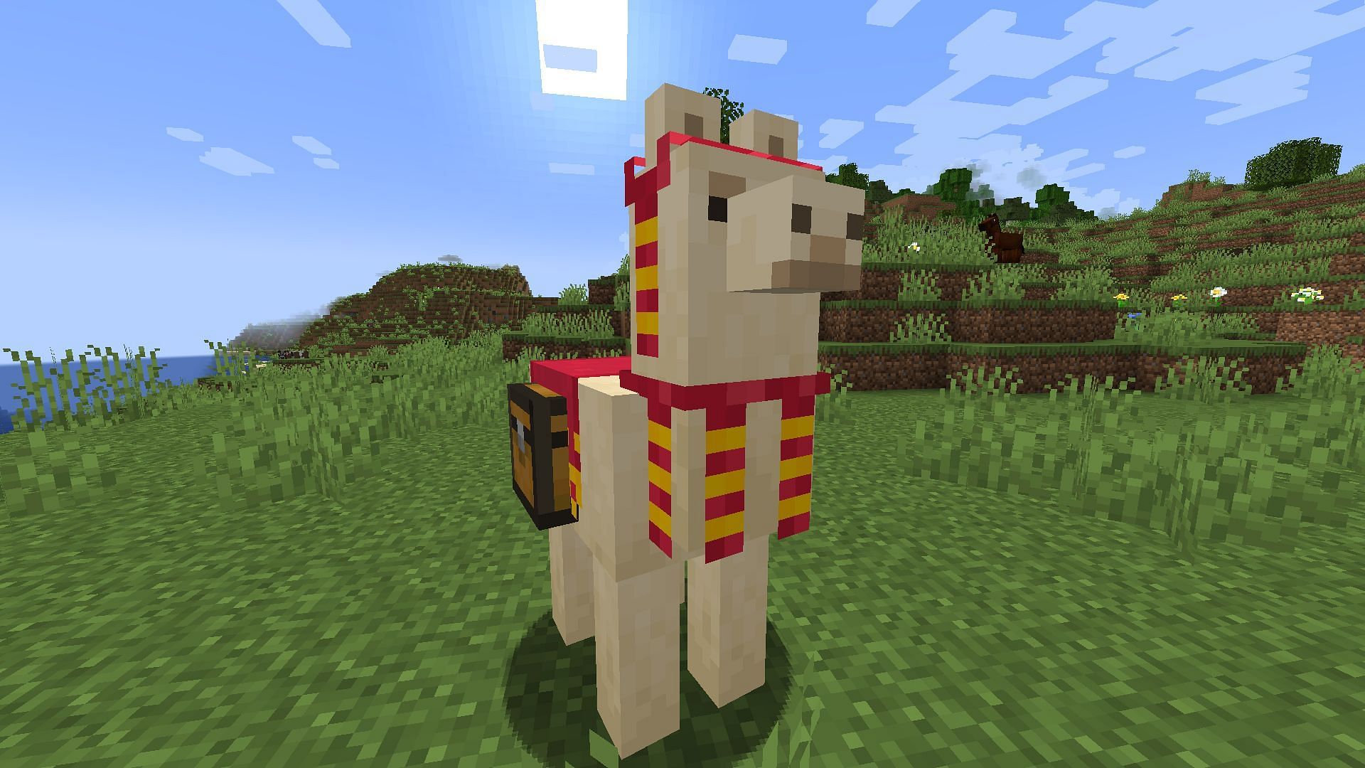 Trader llama will have a different appearance (Image via Mojang)