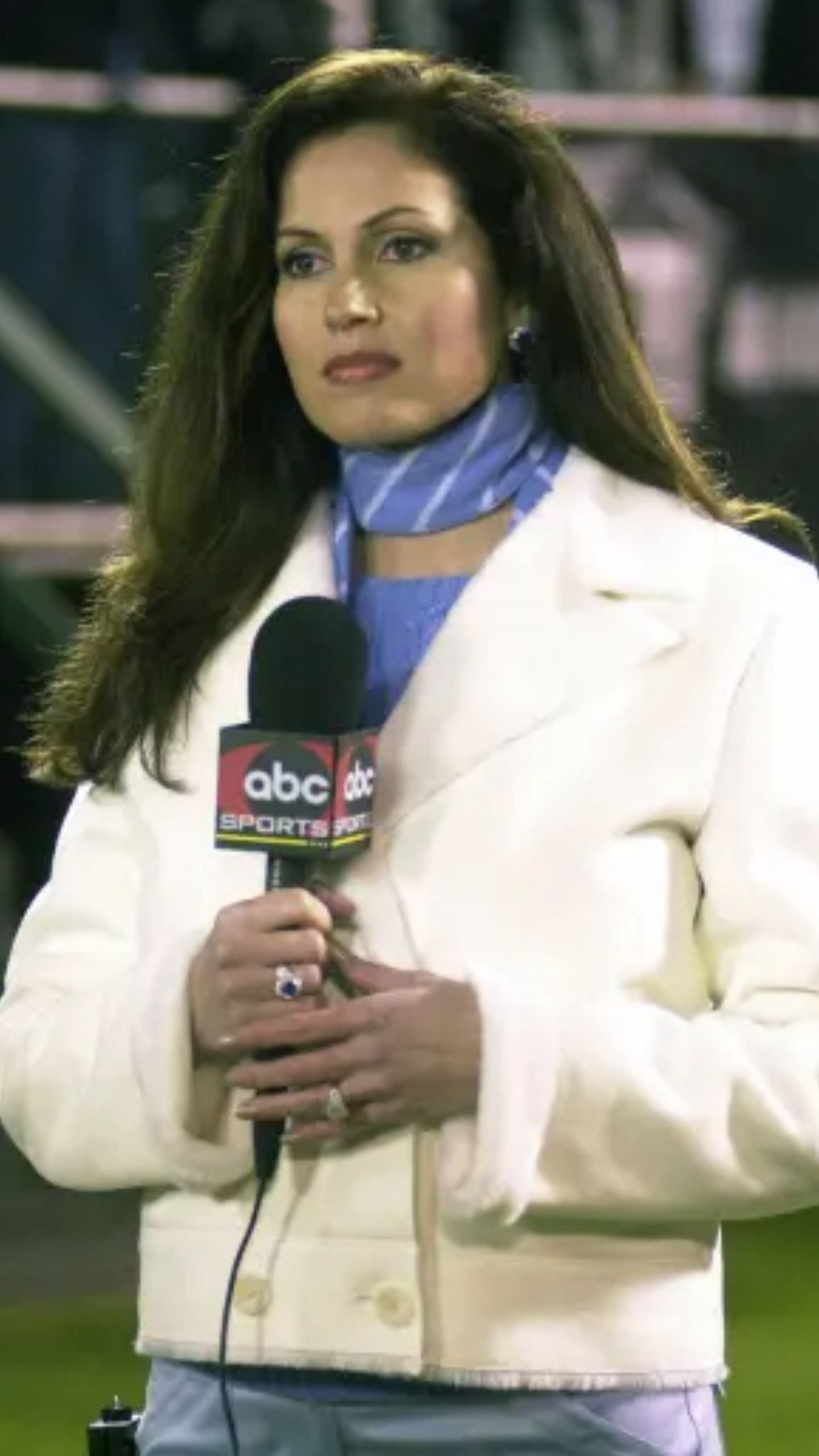 Guerrero at the Pack-Raiders game on December 22, 2003. (Image via Getty Images)