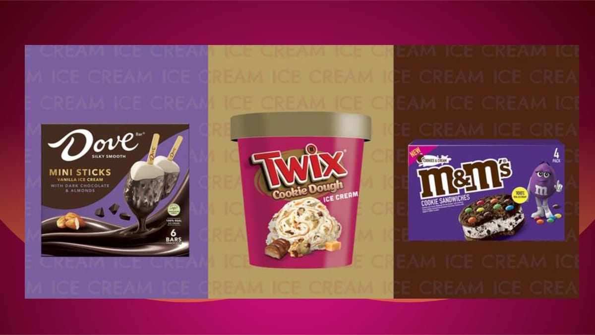 Mars introduces new icecream lineup with M&M and Twix Cookie dough