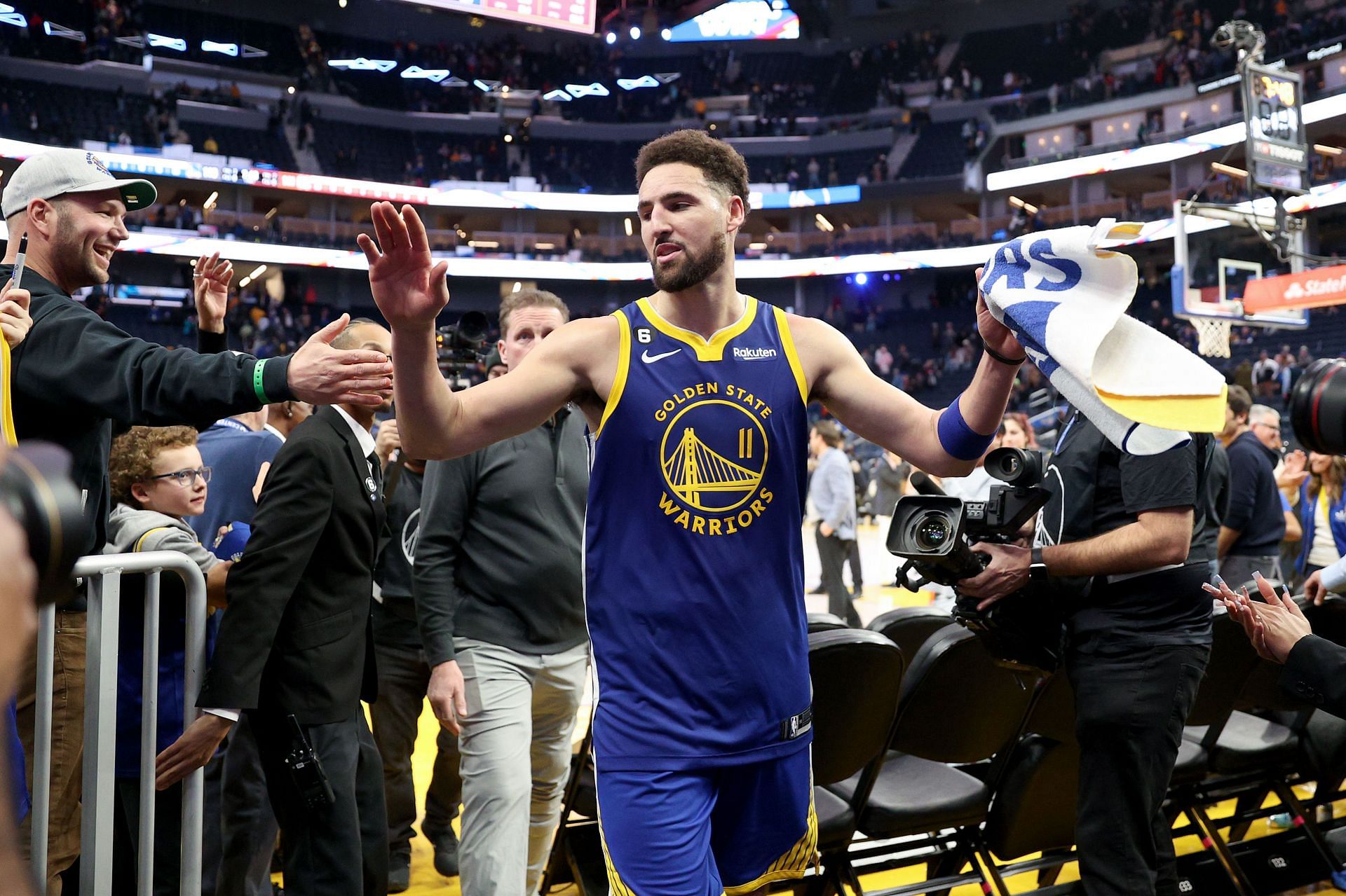 Diamonds are forever for the Warriors' Klay Thompson and his