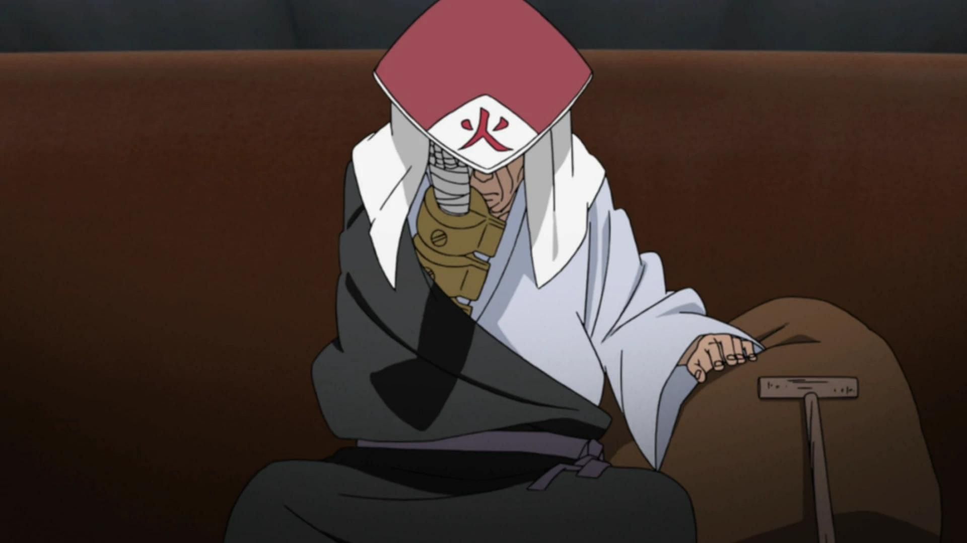 Danzo Shimura as seen in the anime (Image via Studio Pierrot)