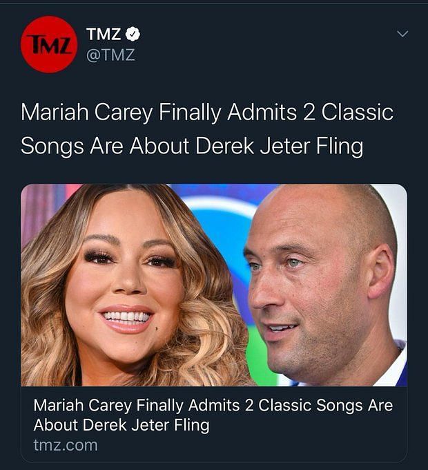 Mariah Carey dishes on dating Yankees legend Derek Jeter in new book