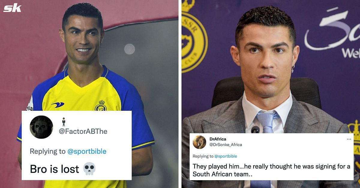 Fans troll 'shameless' Cristiano Ronaldo as he quickly shifts the blame for  his dodgy first touch in Al-Nassr game