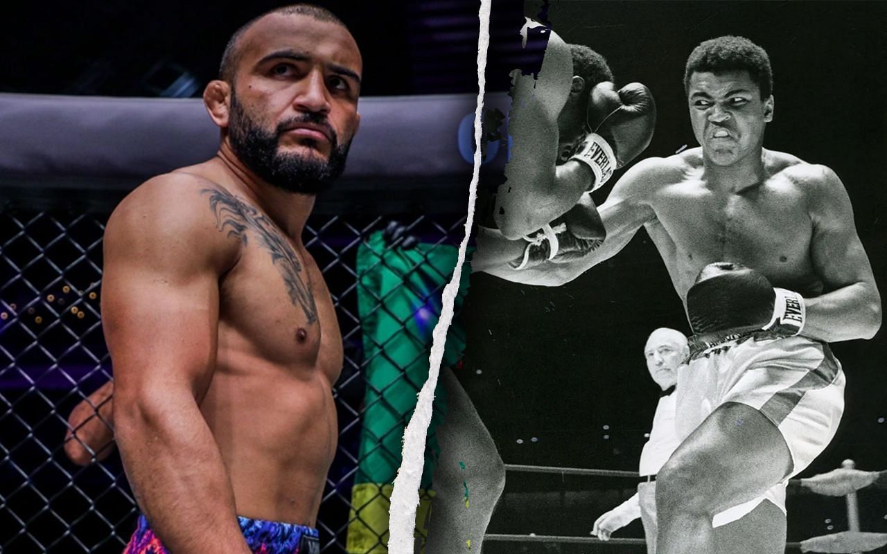 John Lineker (L) / Muhammad Ali (R) -- Photo by ONE Championship