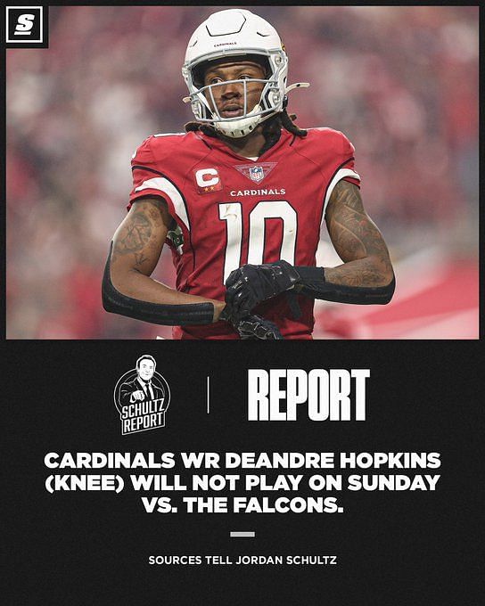 Is DeAndre Hopkins Playing Today? Latest Injury Updates, Fantasy Analysis,  and More