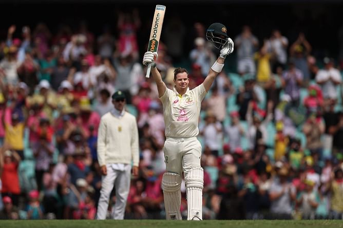 "Marnus was complaining about getting chainsawed" - Steve Smith on his chainsaw celebration vs SA in 3rd Test