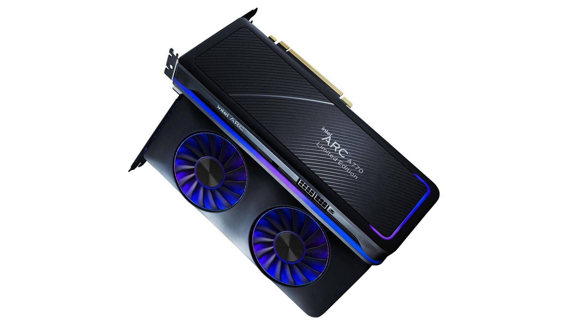 The Intel Arc A770 16 GB Limited Edition (Image via Newegg)