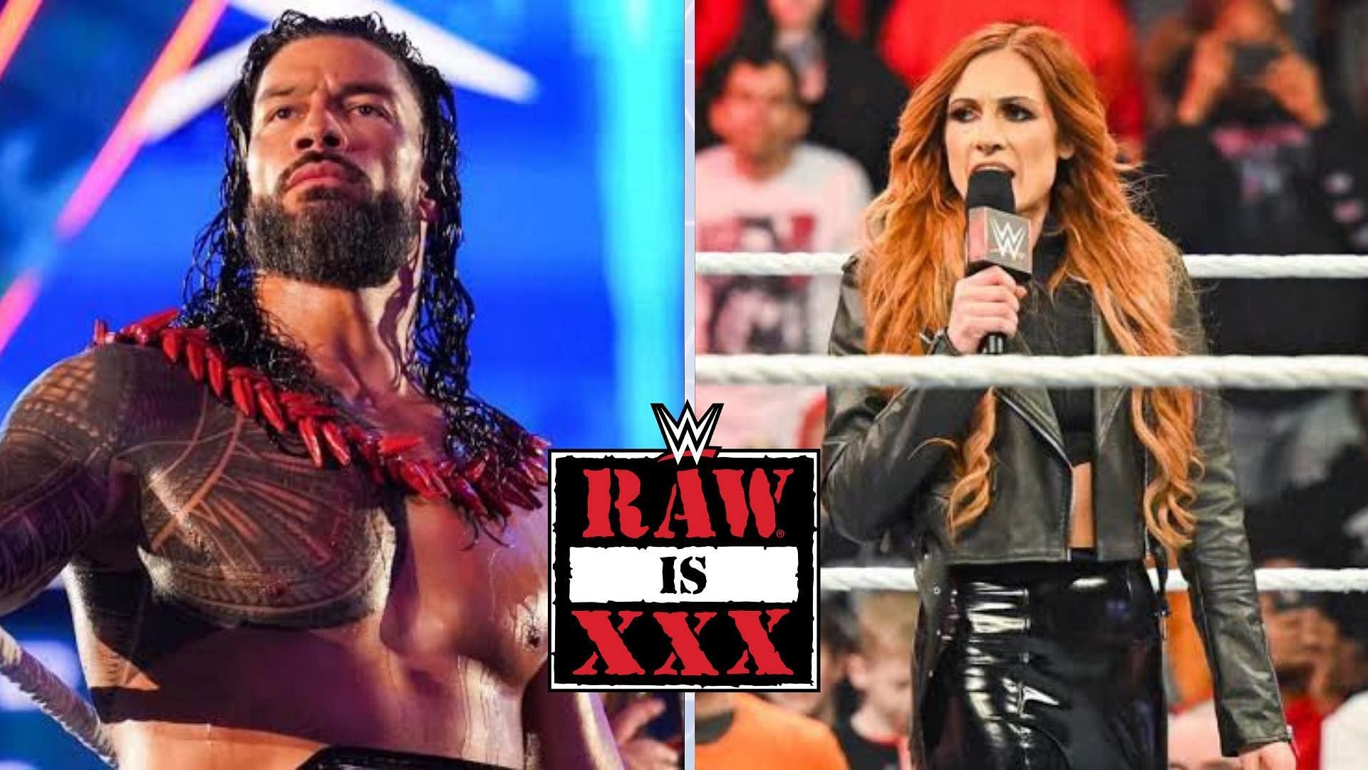 WWE Superstars Roman Reigns and Becky Lynch