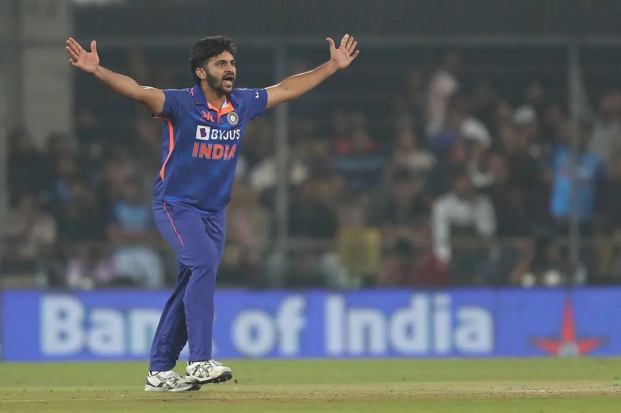 Shardul Thakur picked up six wickets in the three ODIs against New Zealand. [P/C: BCCI]