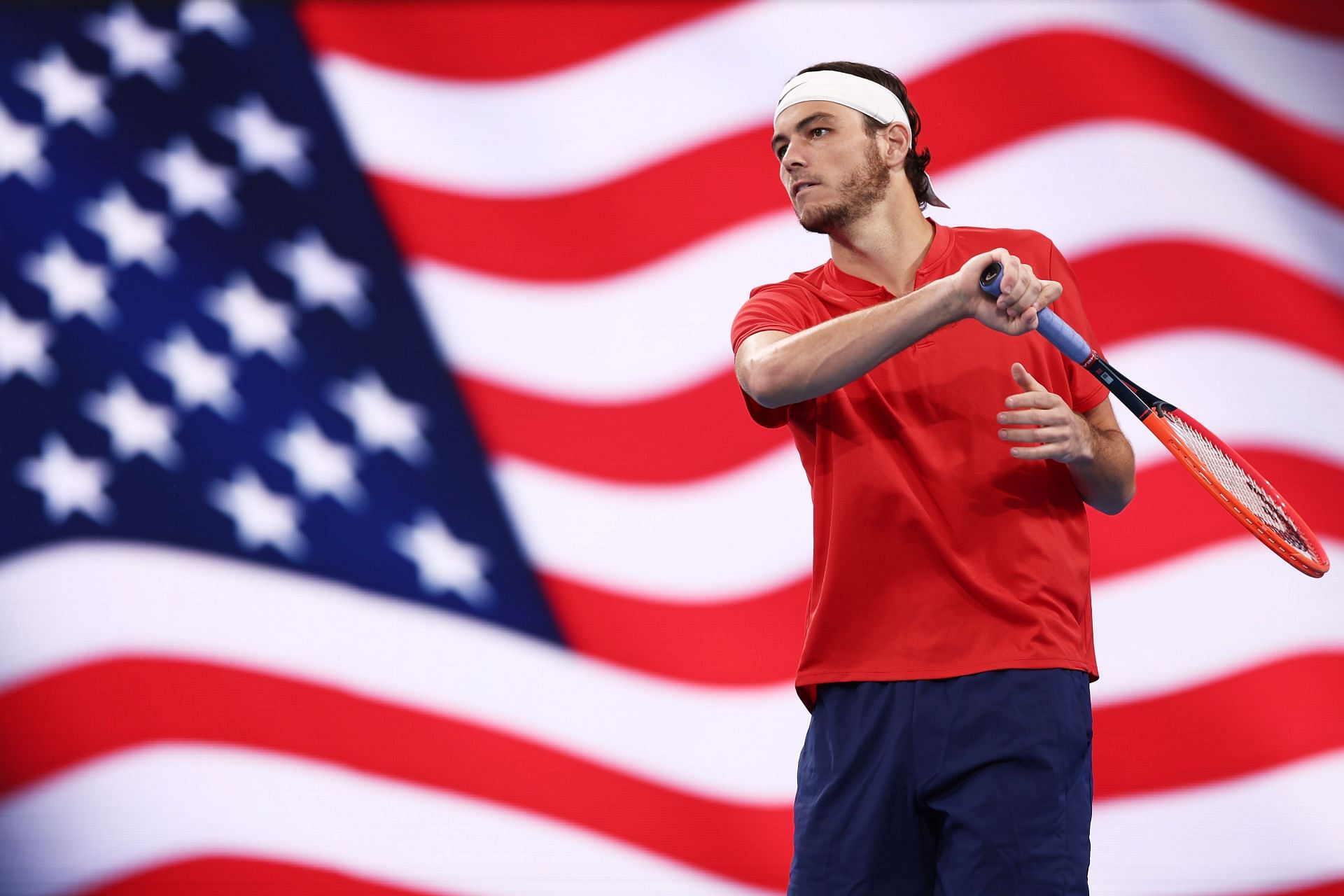 Taylor Fritz at the 2023 United Cup