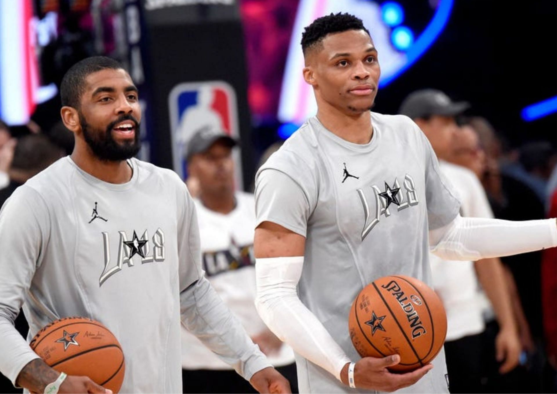 Kyrie Irving and Russell Westbrook have reminded basketall bans of their value after troubled starts into the season. [photo: Forbes]