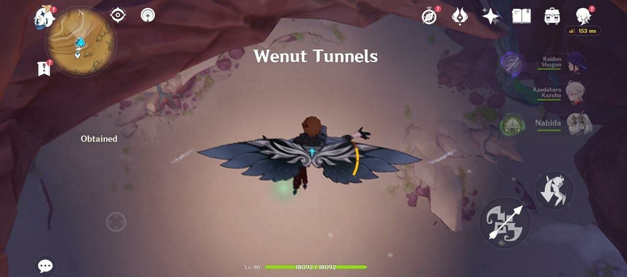 Wenut Tunnels entrance via Setekh Wenut boss cavern (Image via Genshin Impact)