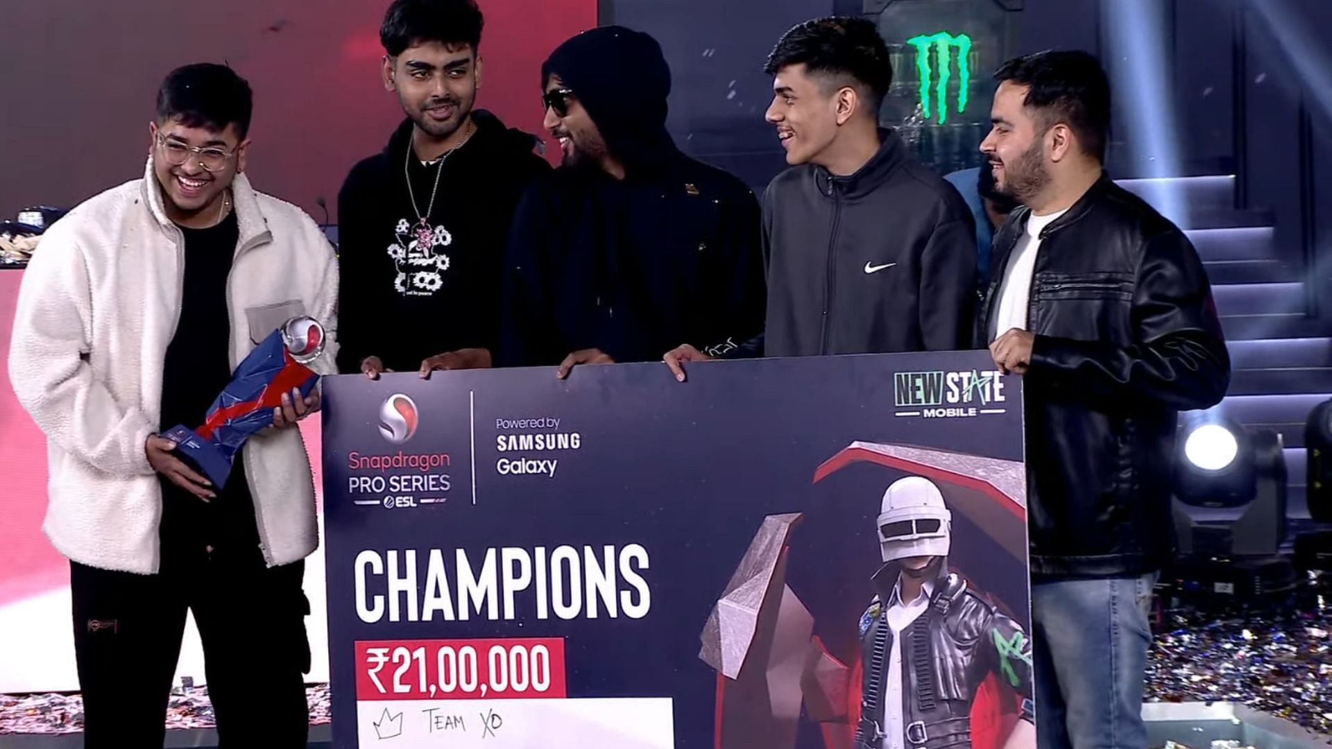 Team XO claimed PUBG New State Pro Series title (Image via Nodwin Gaming)