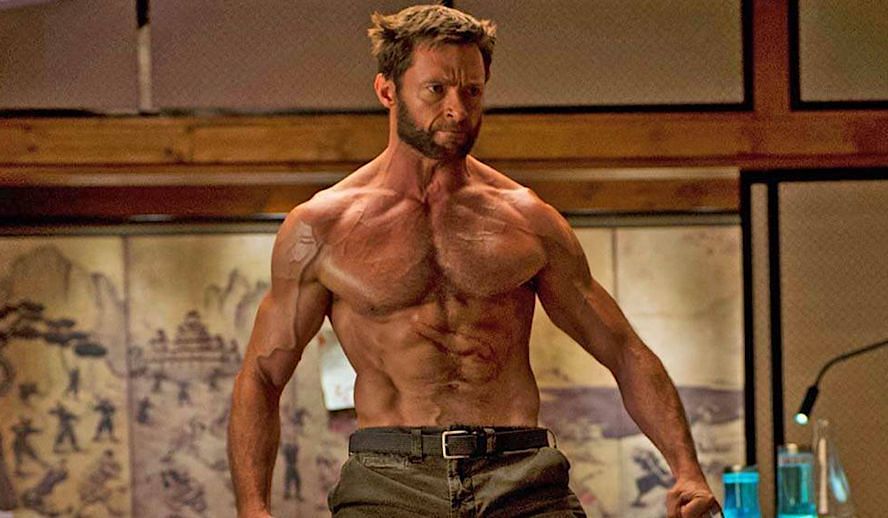 Hugh Jackman in The Wolverine (Image via 20th Century Studios)