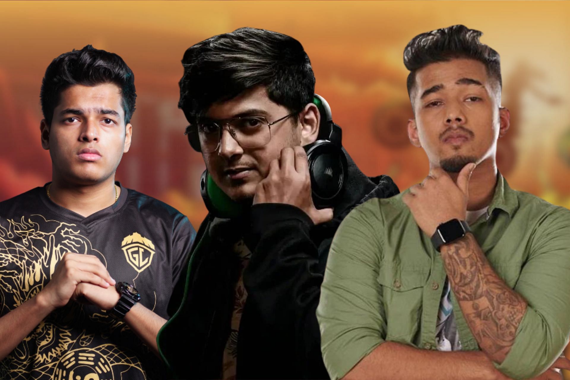Multiple Indian players feature in the list of the most searched PUBG Mobile players of 2022 (Image via Sportskeeda)