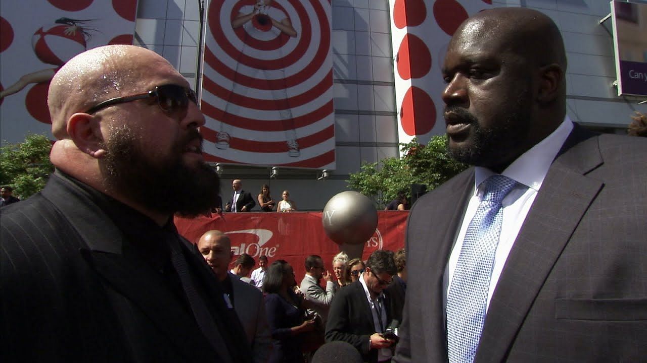 Paul Wight and Shaquille O