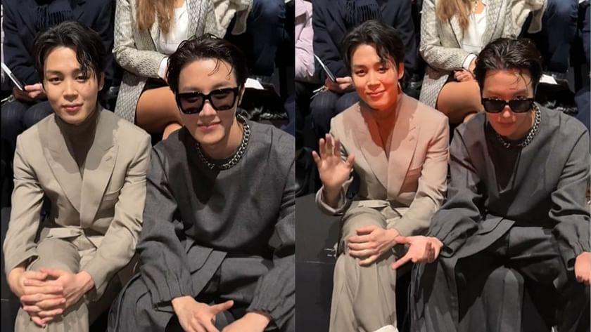 BTS Army goes crazy as Jimin, J-Hope reunite to take Dior's front