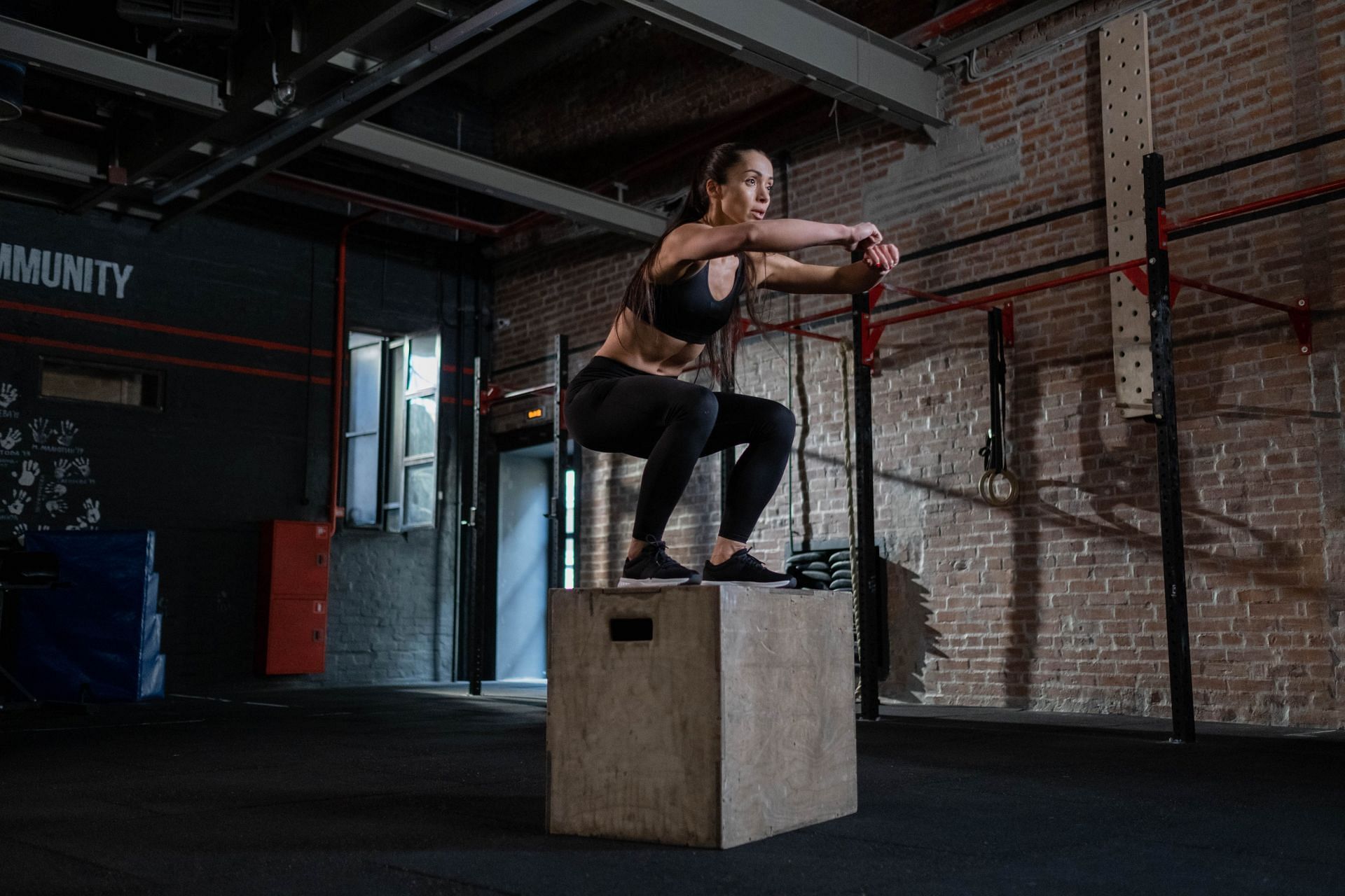 Plyometric squats (Image via Pexels/Cottonbro Studio)