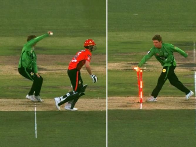 BBL: Why Adam Zampa's run-out attempt at non-striker's end was given not out?