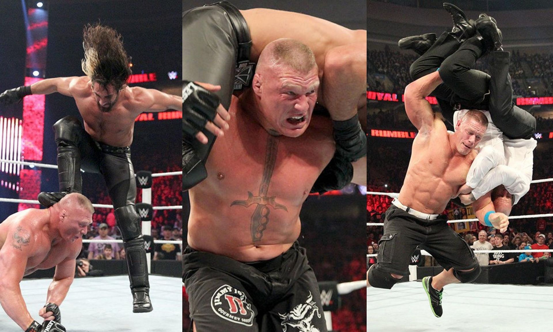 WWE Royal Rumble 2015 में शानदार ट्रिपल थ्रेट मैच हुआ था 