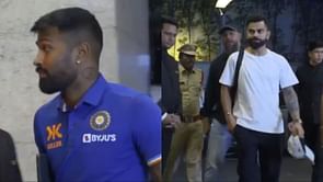 [WATCH] Virat Kohli, Hardik Pandya and other Indian cricketers arrive in Hyderabad ahead of 1st ODI against New Zealand