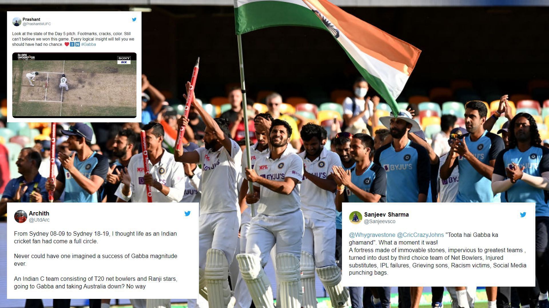 &quot;Happy Gabba Day&quot; - Fans celeberate the second anniversary of Team India