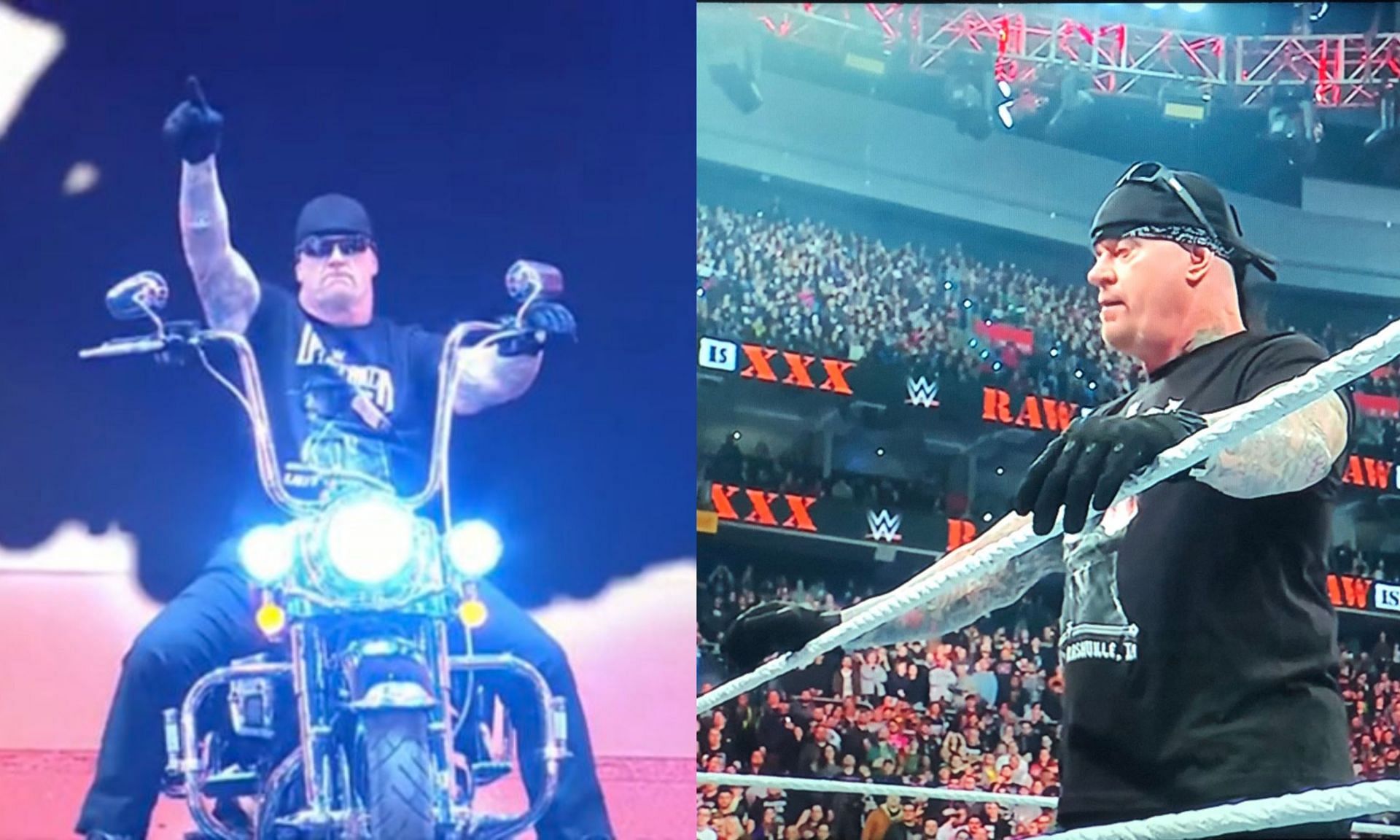 WWE Raw में दिग्गज द अंडरटेकर का जलवा