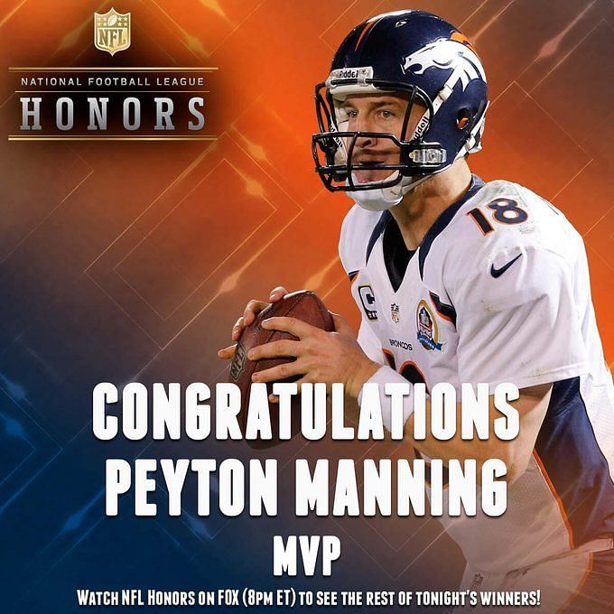 Peyton Manning wins 2013 NFL MVP 