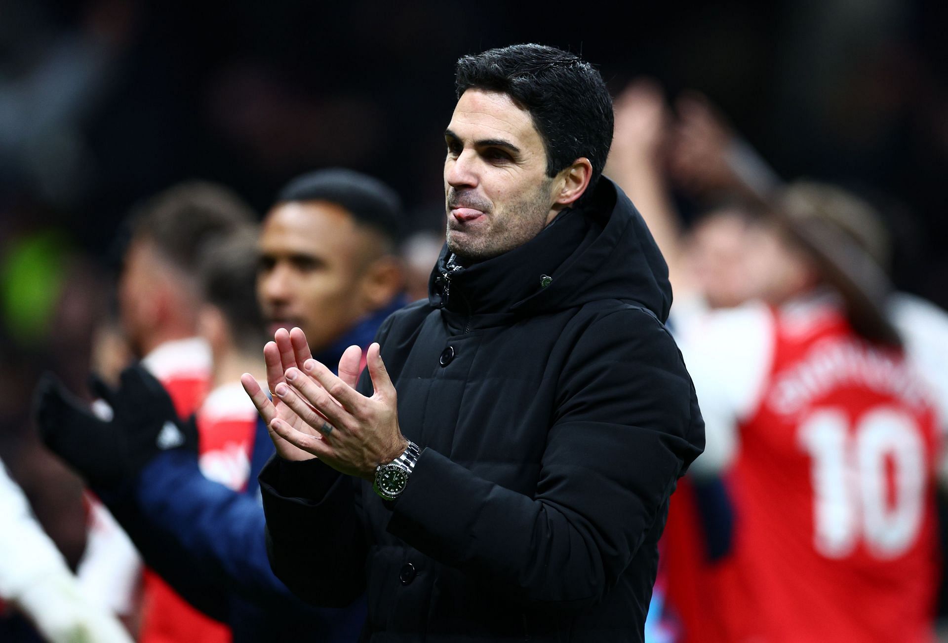Mikel Arteta warns his side they still have work to do.
