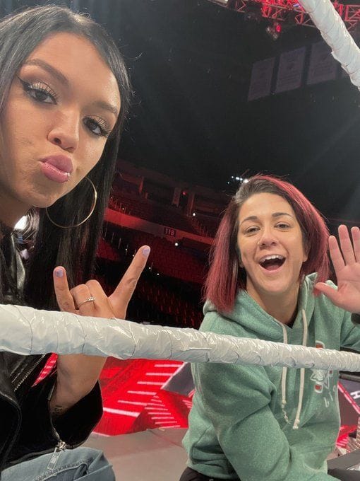 Bayley breaks character to send a seven-word birthday message to 22