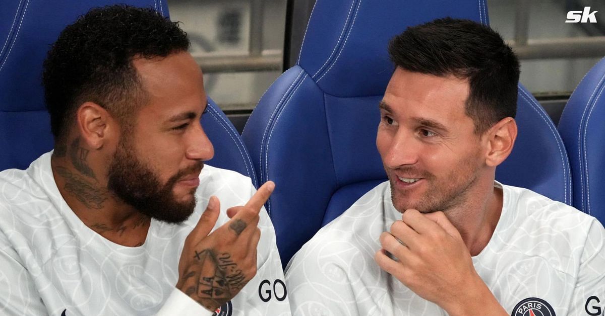 Messi jokes about his connection with Neymar.