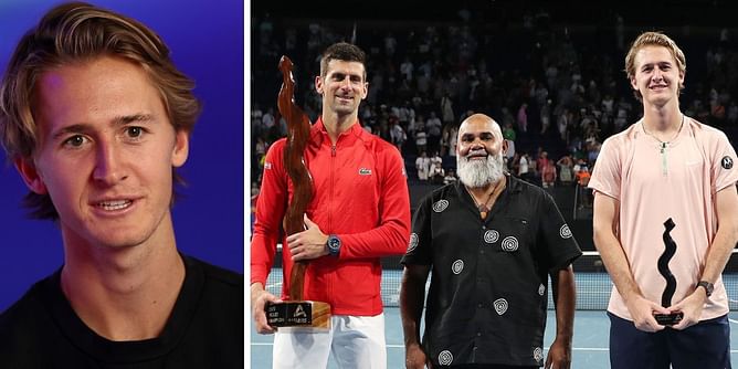 Sebastian Korda professes confidence after Adelaide battle against Novak Djokovic, says he feels like he "belongs" with the top guys