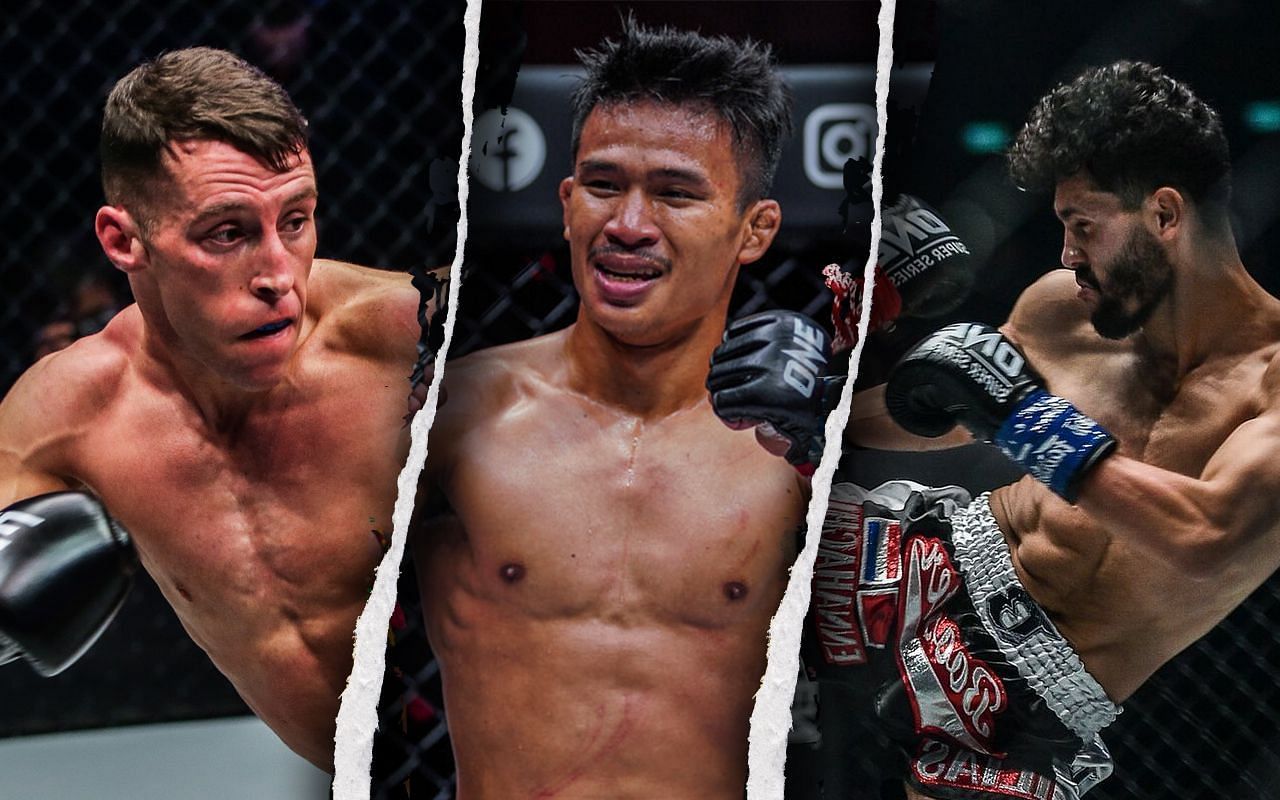 [Photo Credit: ONE Championship] Daniel Puertas, Superlek,  Ilias Ennahachi