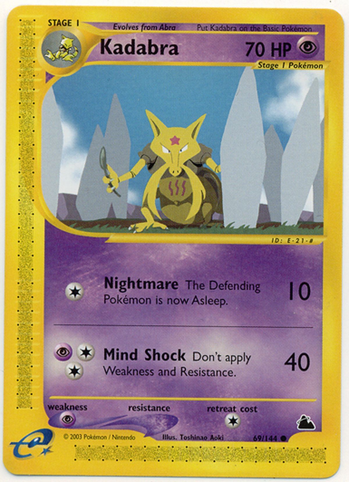 This was its last ever card before its return (Image via The Pokemon Company)