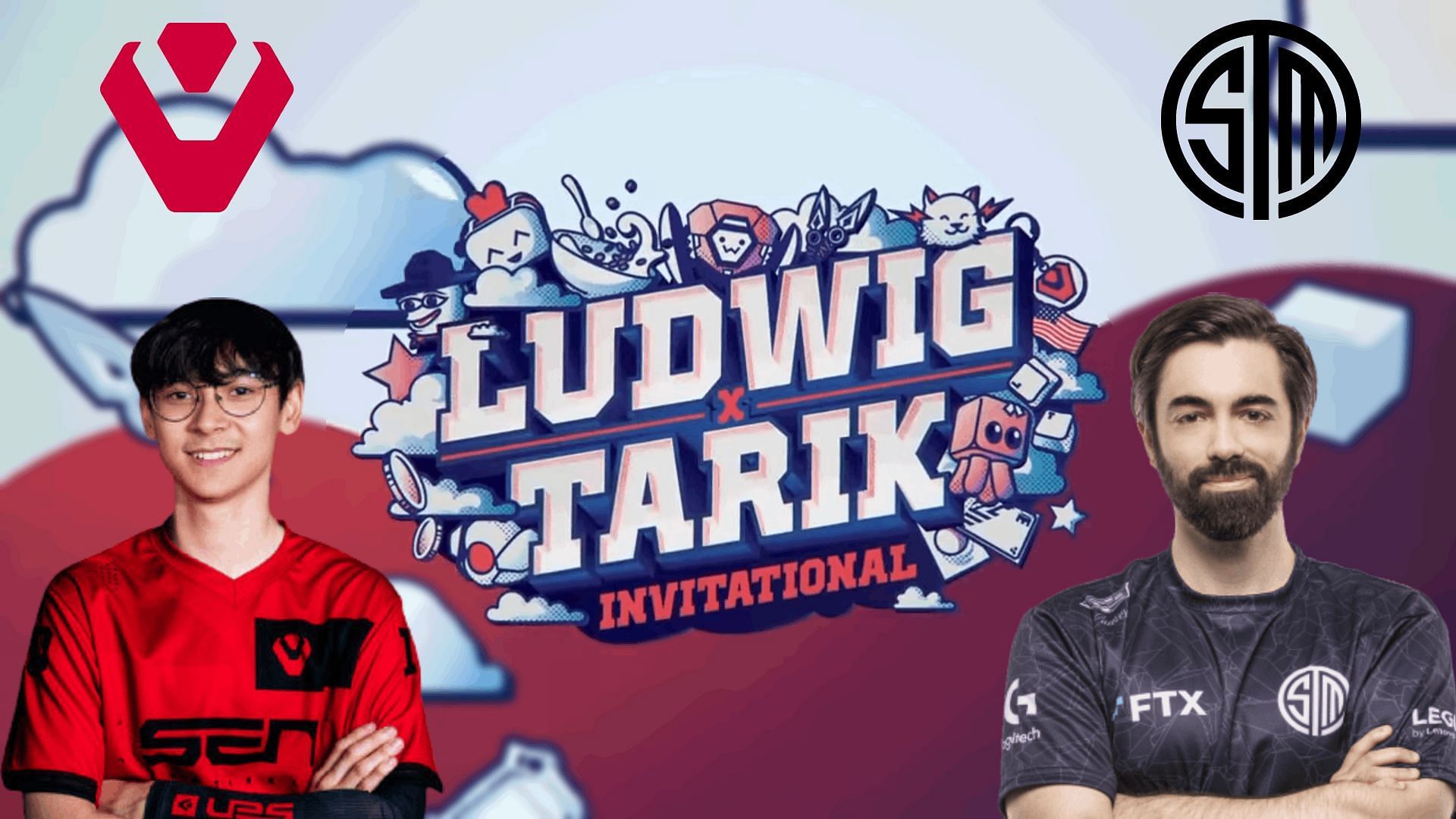 Sentinels vs TSM, Ludwig x Tarik Invitational (Image via Sportskeeda)