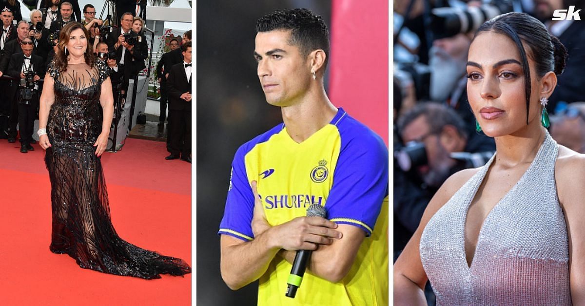 Georgina Rodriguez supports Ronaldo as he trains for Saudi