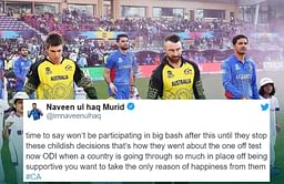 "Is there issue of girls cricket or fear of defeats?"- Fans lash out at Cricket Australia for unceremoniously abandoning Afghanistan tour