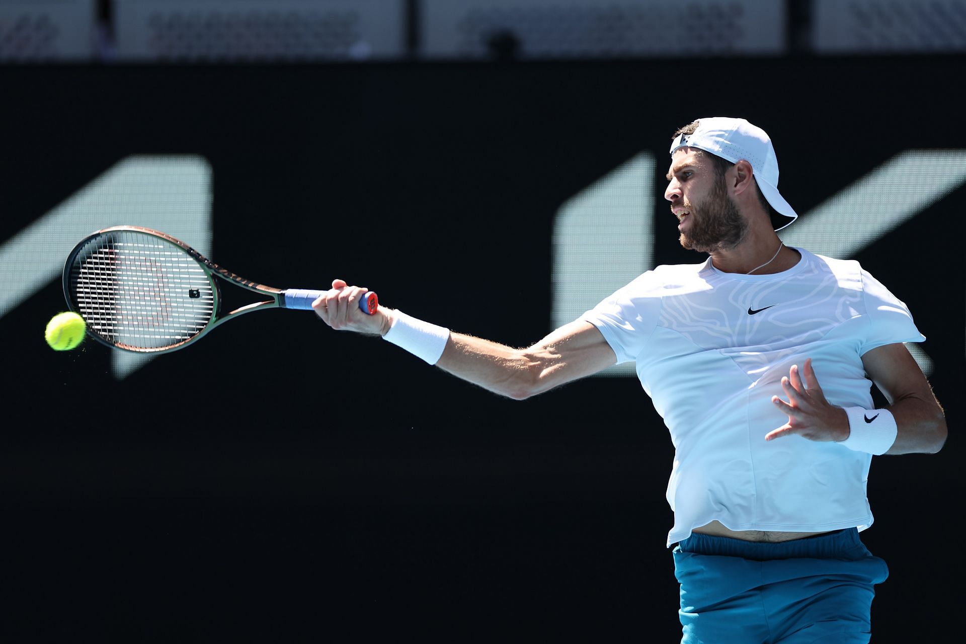 Khachanov will look to be the aggressor in the contest.