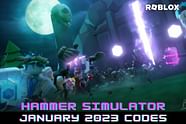 Roblox Hammer Simulator Codes For January 2023 Free Gems