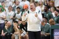 Michigan State Spartans coach Tom Izzo <a href='https://www.sportskeeda.com/basketball/kentucky-wildcats' target='_blank' rel='noopener noreferrer'>Kentucky Wildcats</a> coach John Calipari