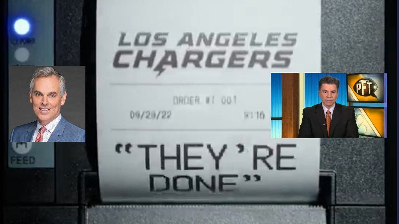 Could the Los Angeles Chargers most recent Tweet have started a feud between two analysts. 
