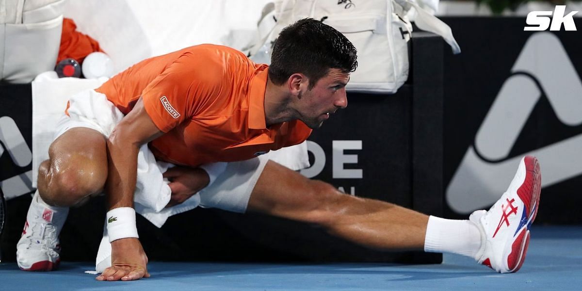 Novak Djokovic reaches the Adelaide 1 finals