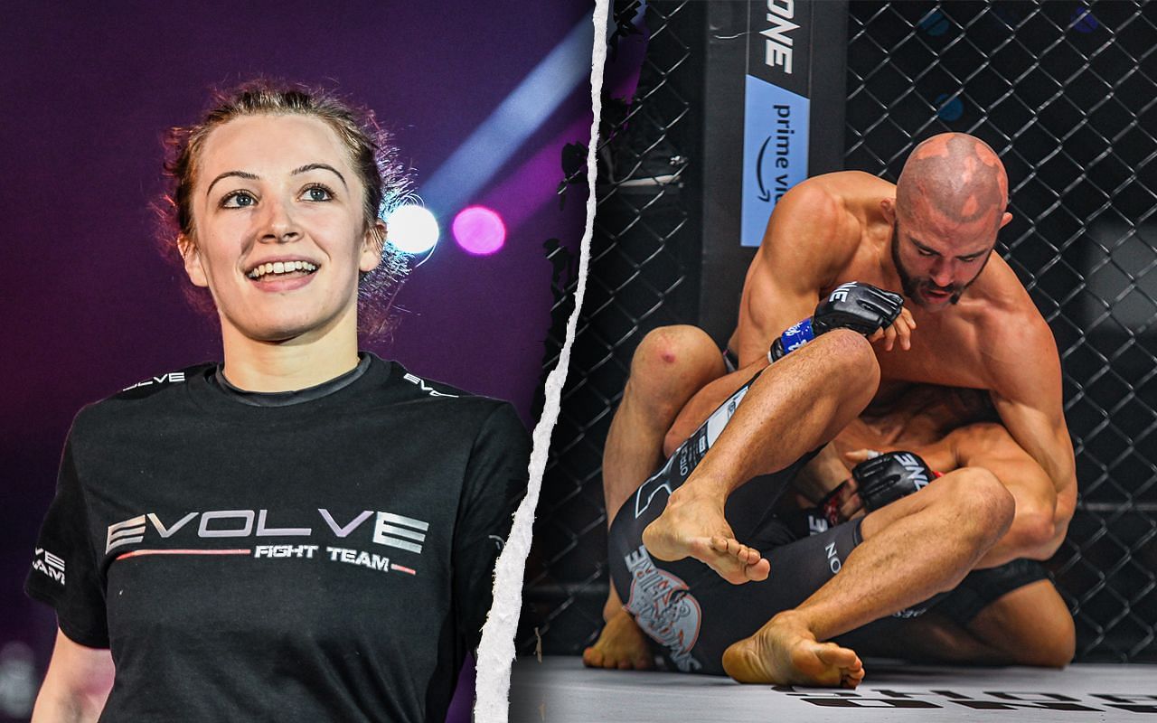 Danielle Kelly (L) / Garry Tonon (R) -- Photo by ONE Championship