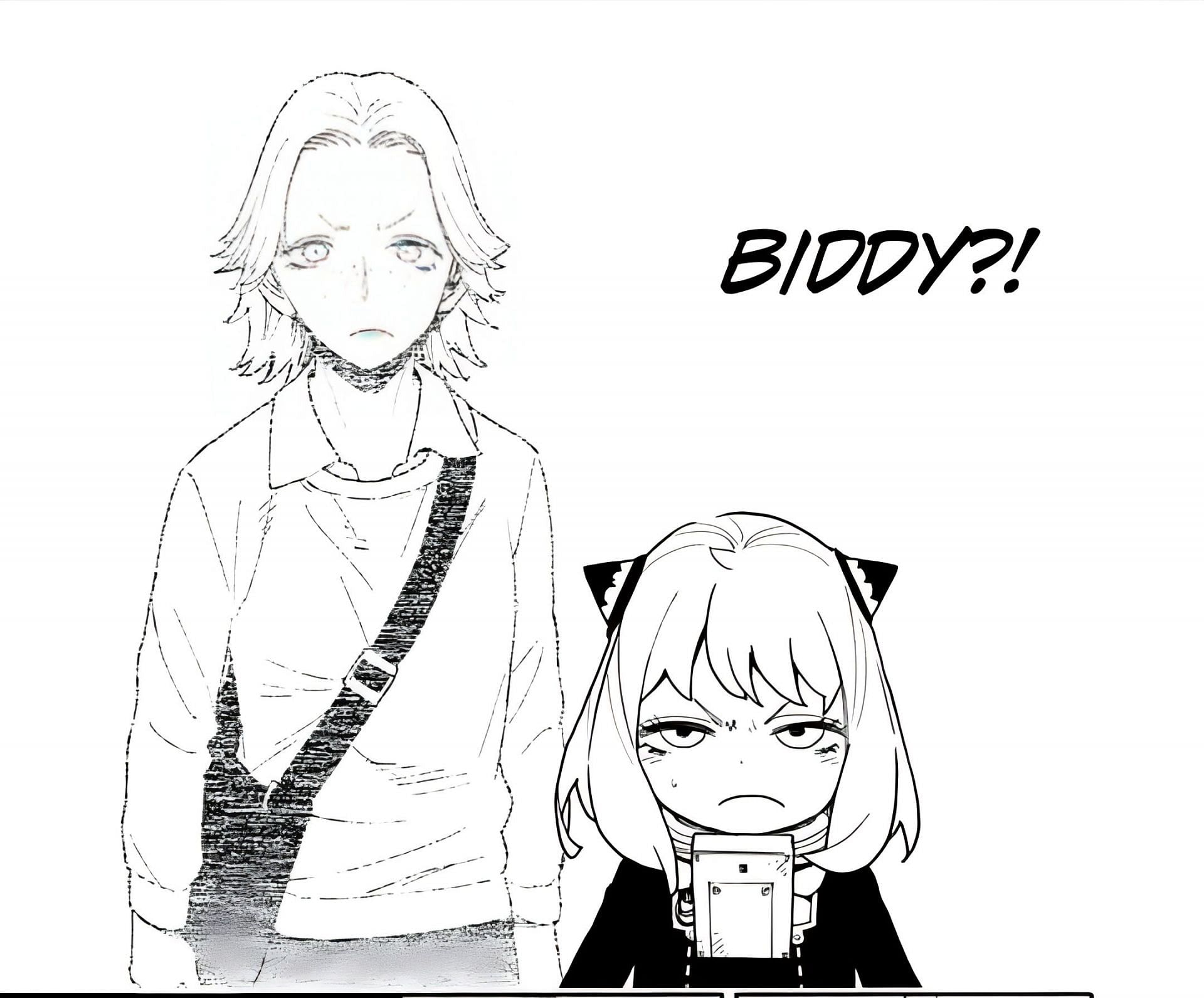 Anya reminds Billy of Biddy (Image via Tatsuya Endo/Shueisha)
