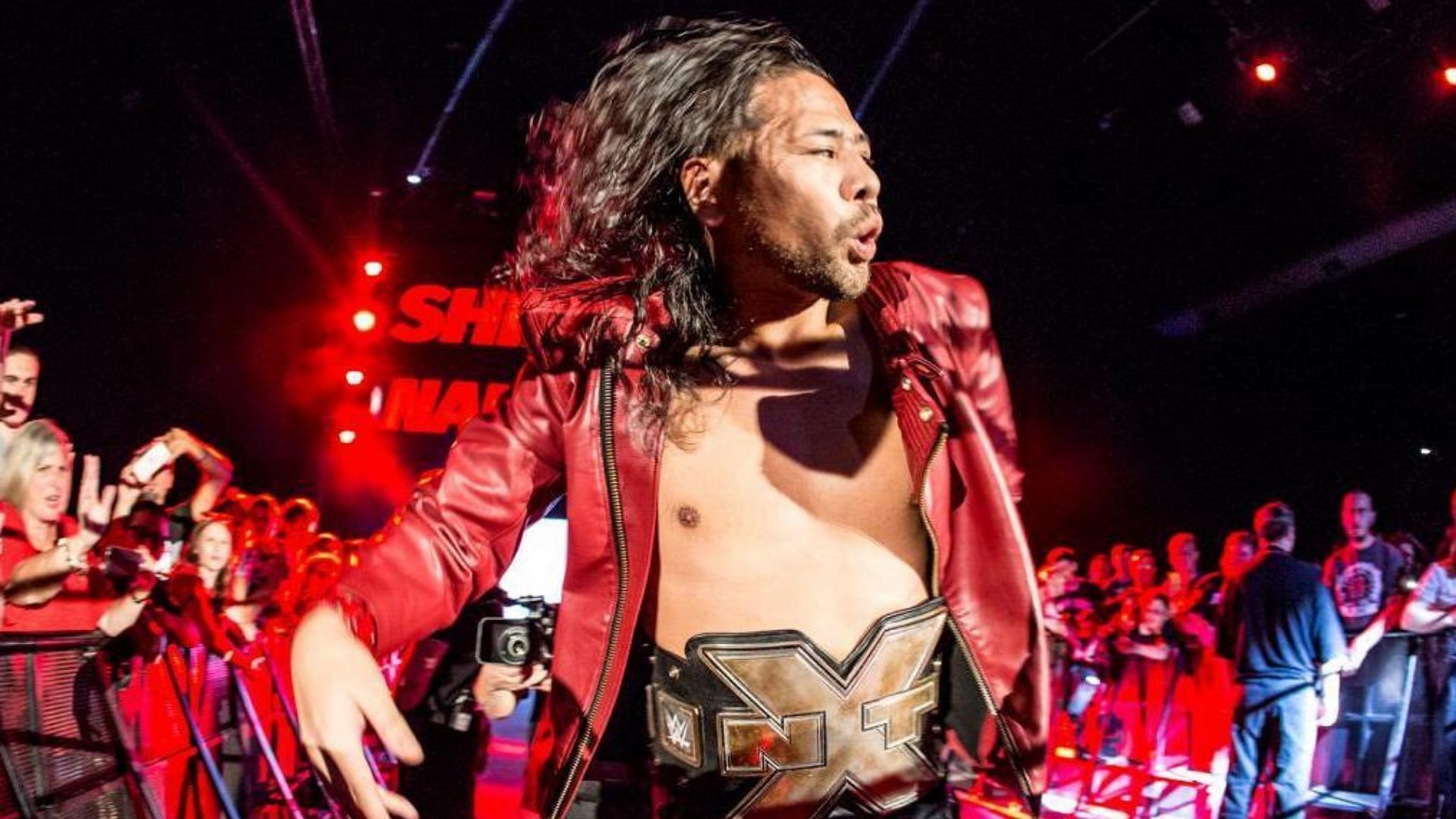 Shinsuke Nakamura faced The Great Muta in NOAH