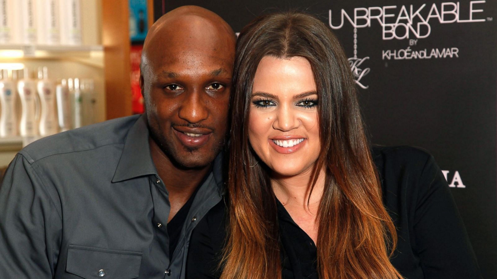 Lamar Odom and Khloe Kardashian [Photo Source: ABC]