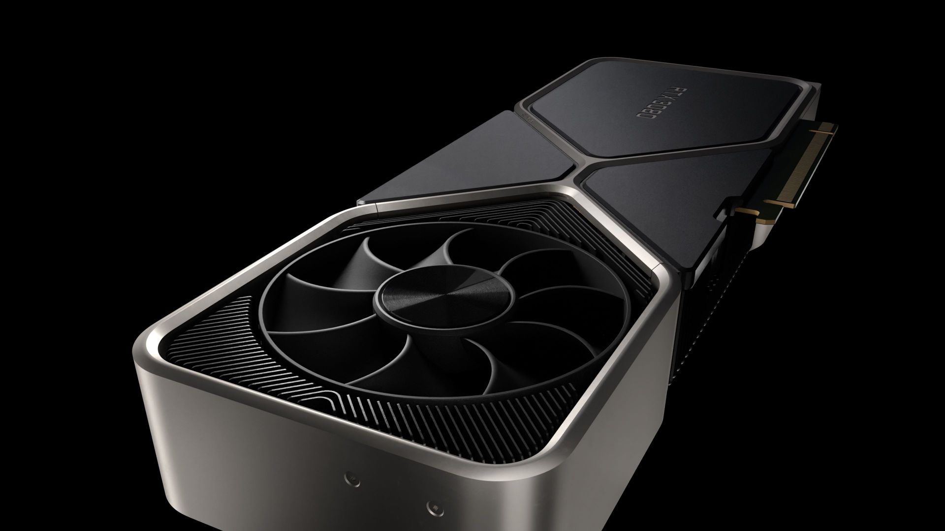 The 3080 FE video card (Image via Nvidia)