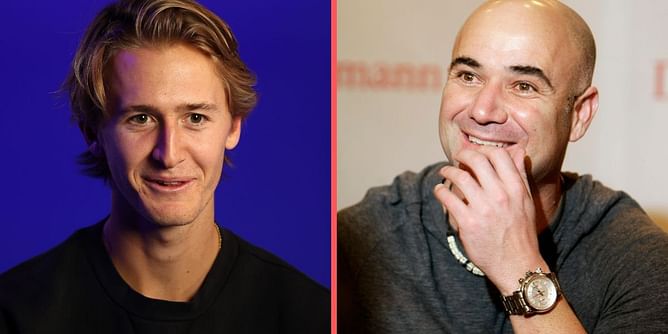 Sebastian Korda on Andre Agassi: "He's one of the biggest parts in my rise"