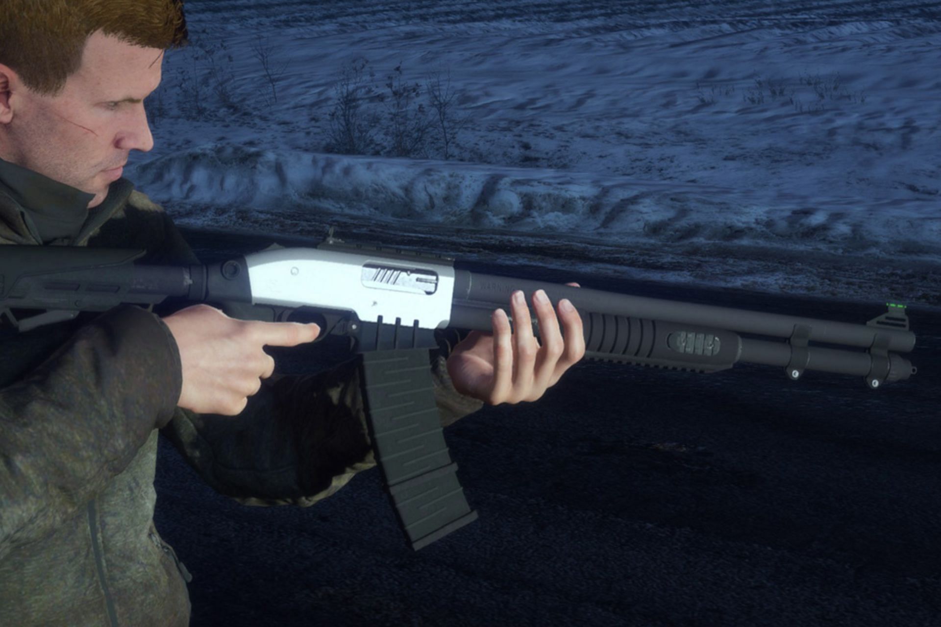 The Bryson 890 shotgun as seen in the mod (Image via GTA5-Mods)