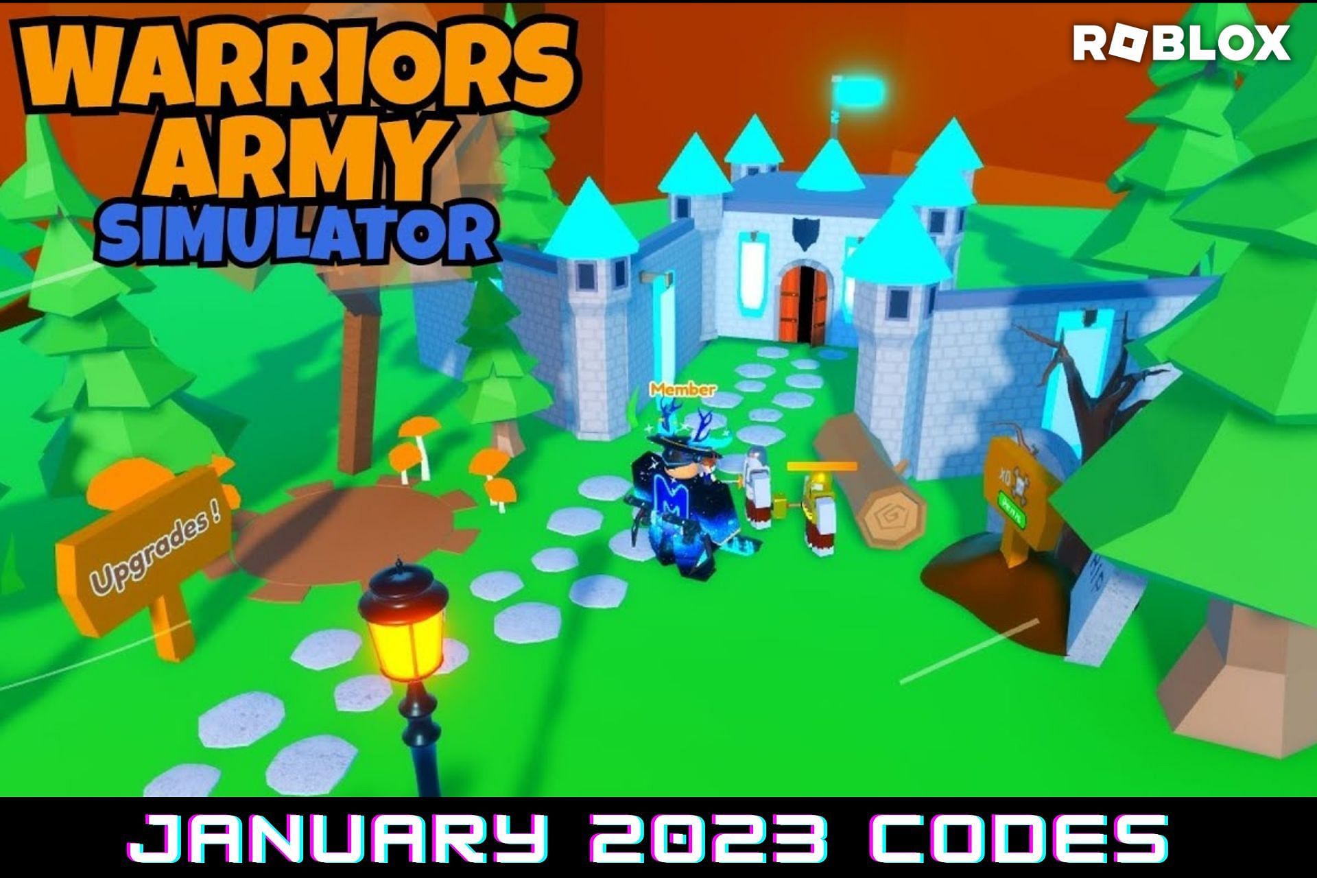 Roblox Warriors Army Simulator Gameplay